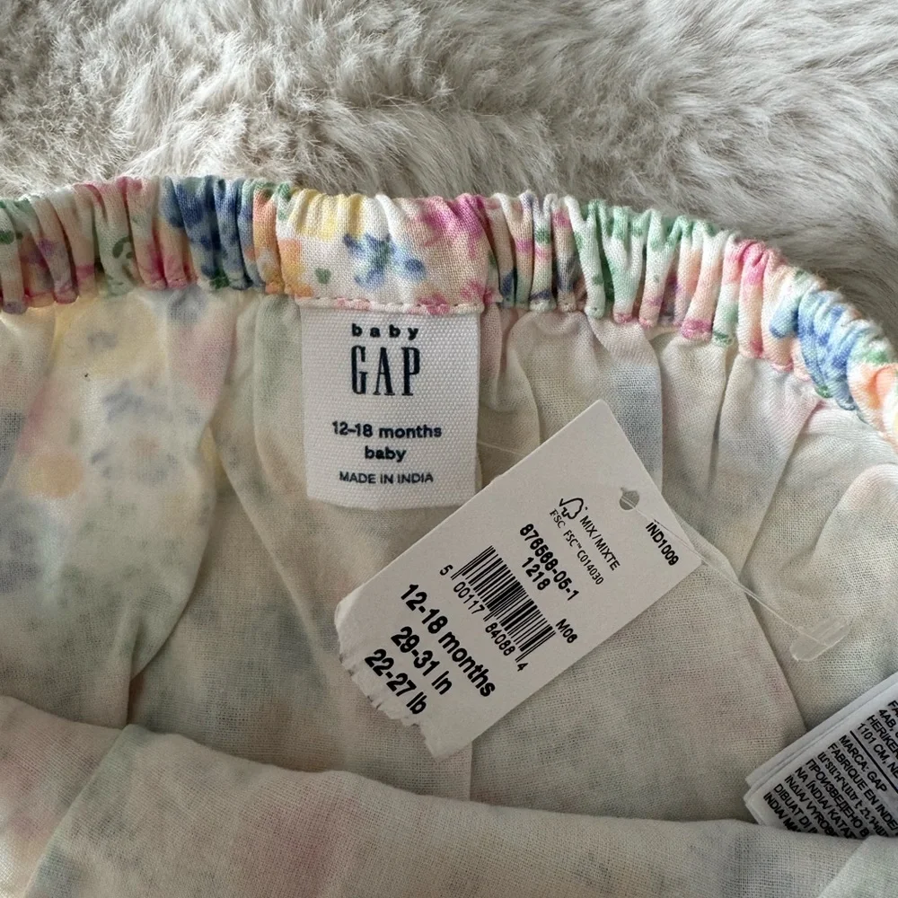 GAP Multicolor Floral Diaper Cover